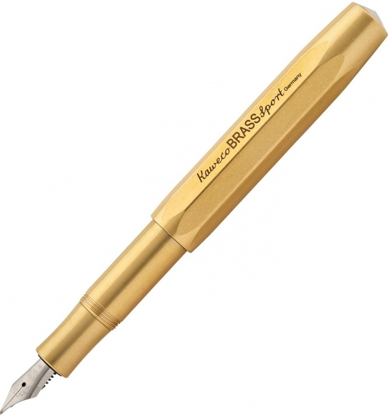    Kaweco Brass Sport, Gold  ( EF -0.5 )