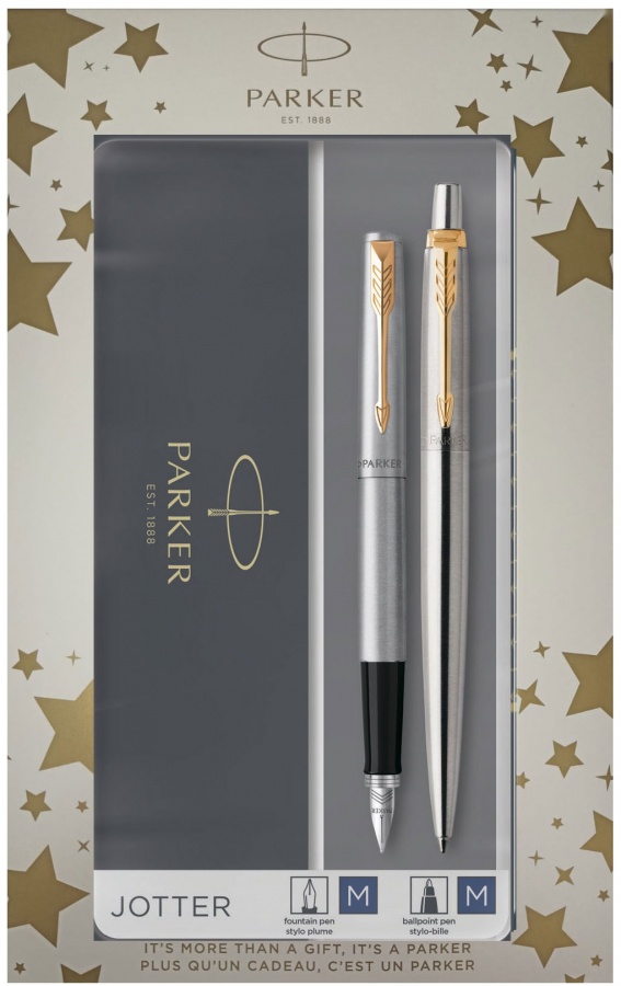  :  +   Parker Jotter Core FK691, Stainless Steel GT ( M)