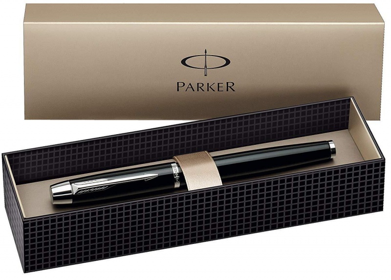 - Parker IM Metal T221, Deep Black CT 