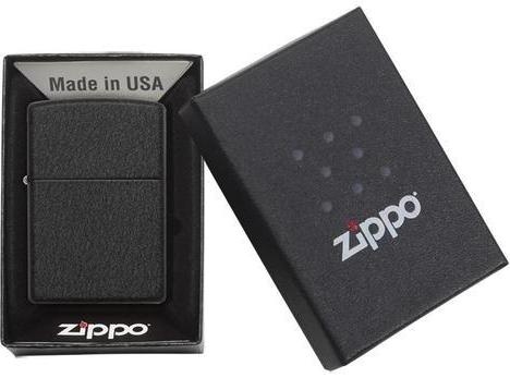   Zippo Classic   Black Crackle