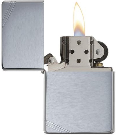   Zippo Classic   Brushed Chrome