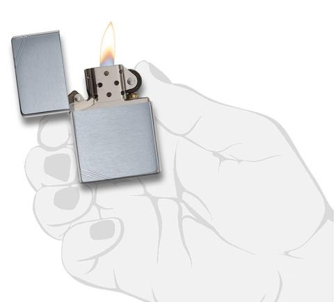   Zippo Classic   Brushed Chrome