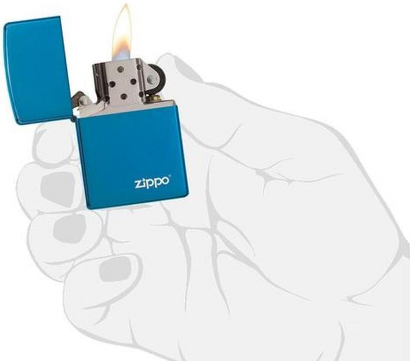   Zippo Classic   Sapphire