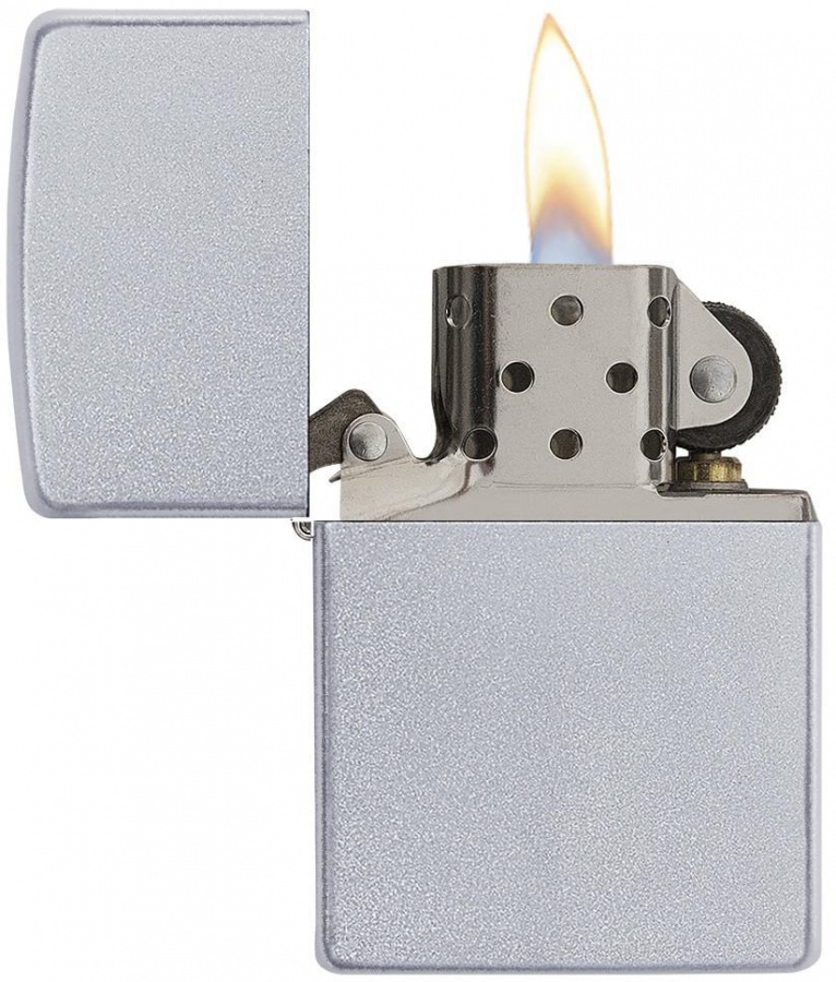   Zippo Classic   Satin Chrome