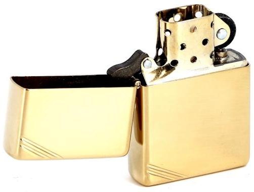   Zippo Classic Vintage   High Polish Brass