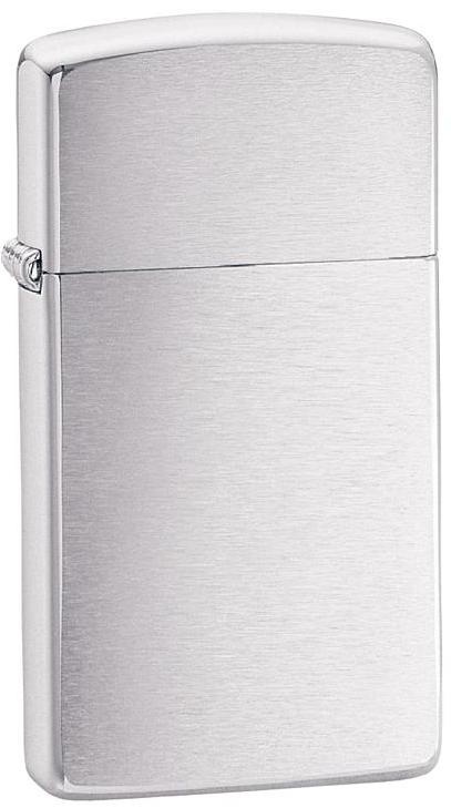   Zippo Slim Brushed Chrome