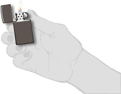   Zippo Slim   Black Ice