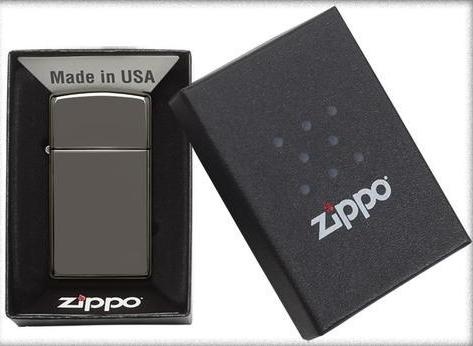   Zippo Slim   Black Ice