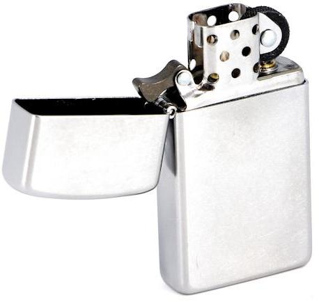   Zippo Slim Satin Chrome