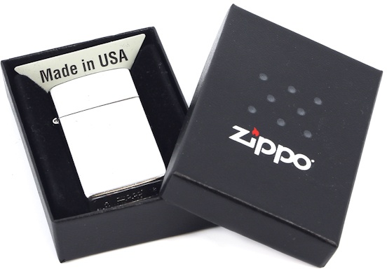   Zippo Slim Satin Chrome