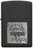   Zippo Classic   Black Crackle