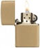   Zippo   Brushed Brass