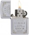   Zippo Serenity Prayer Classic   Satin Chrome