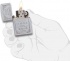   Zippo Serenity Prayer Classic   Satin Chrome