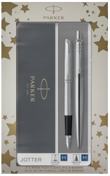    , :  +   Parker Jotter Core FK61, Stainless Steel CT ( M)